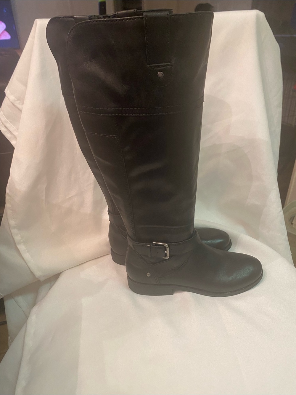Black Women's Tall Riding Boots 5m